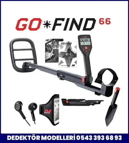 Altın Dedektörü - Minelab Go Find 66 Dedektör