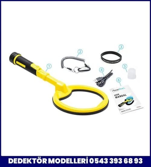 PulseDive Scuba Dedektörü 20 Cm Arama Başlıklı
