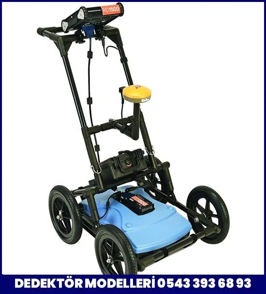 RD1500 Yeraltı GPR Radar Kablo Su Boru Tespiti