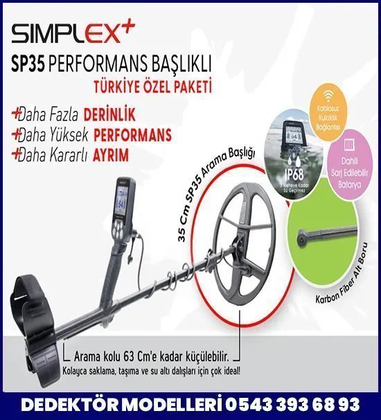 Simplex+ Dedektör Yurtiçi Özel