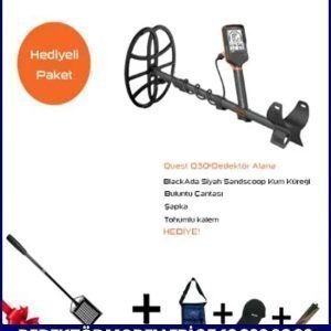 Quest Q30+ Dedektör - 33cm Başlıklı